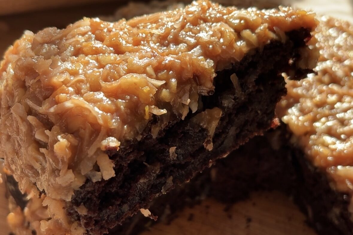 Browned Butter German Chocolate Cake