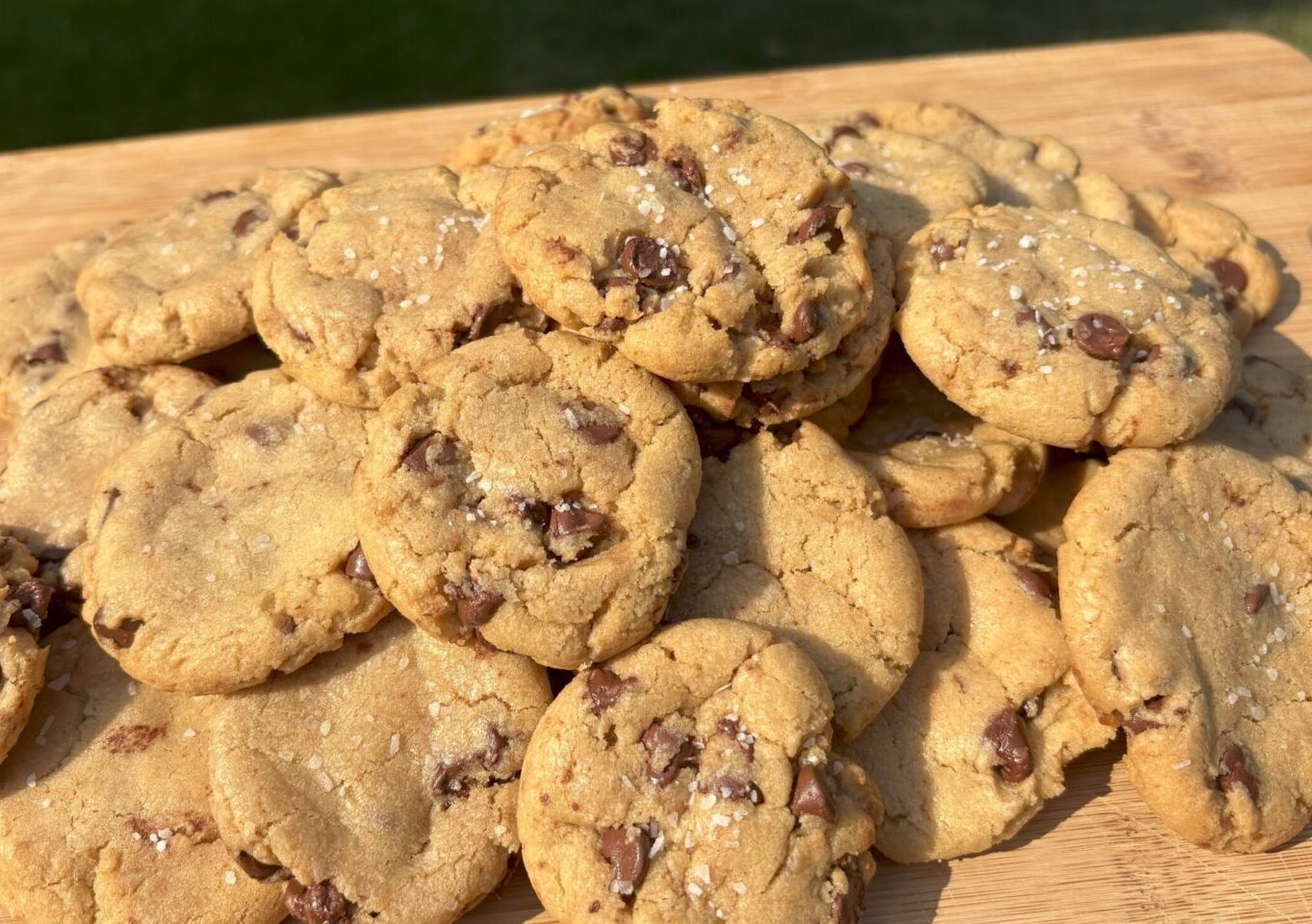 Sourdough Brown Butter Chocolate Chip Cookies