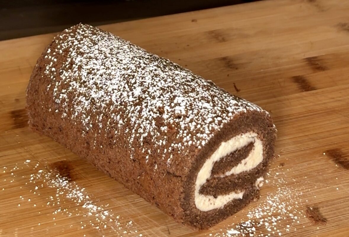Gluten & Dairy Free Swiss Roll Cake